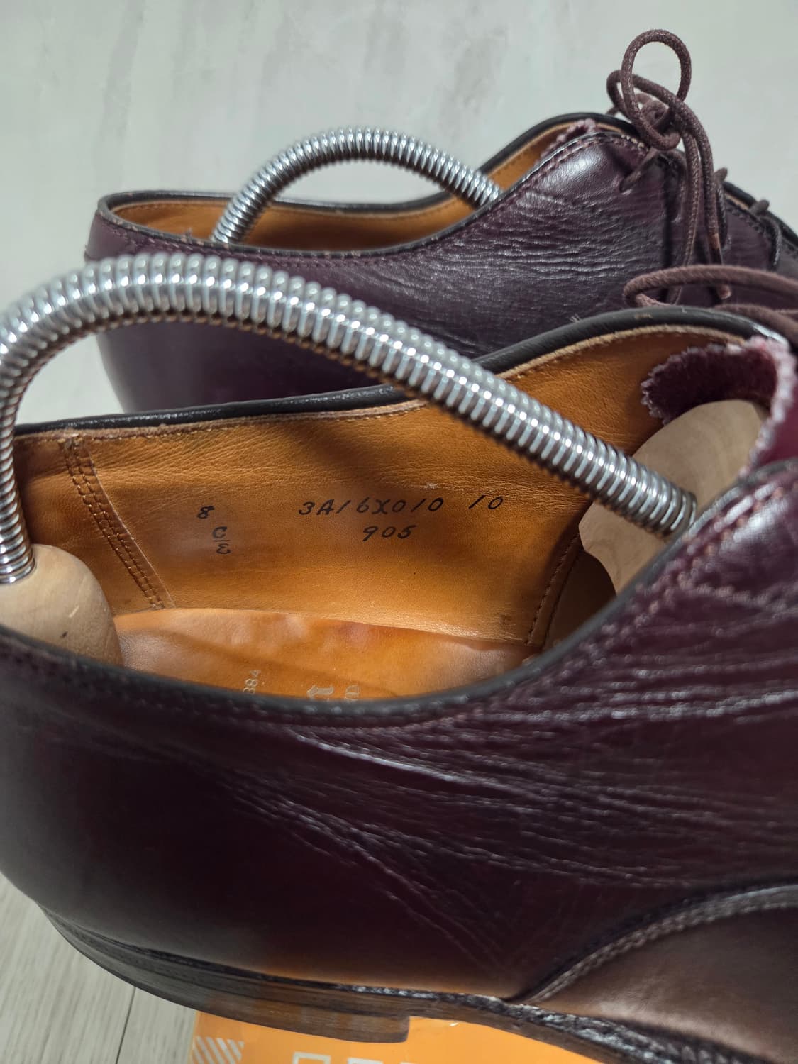 알든 905 버건디 캡토슈즈 (8) 265mm 상품이미지7