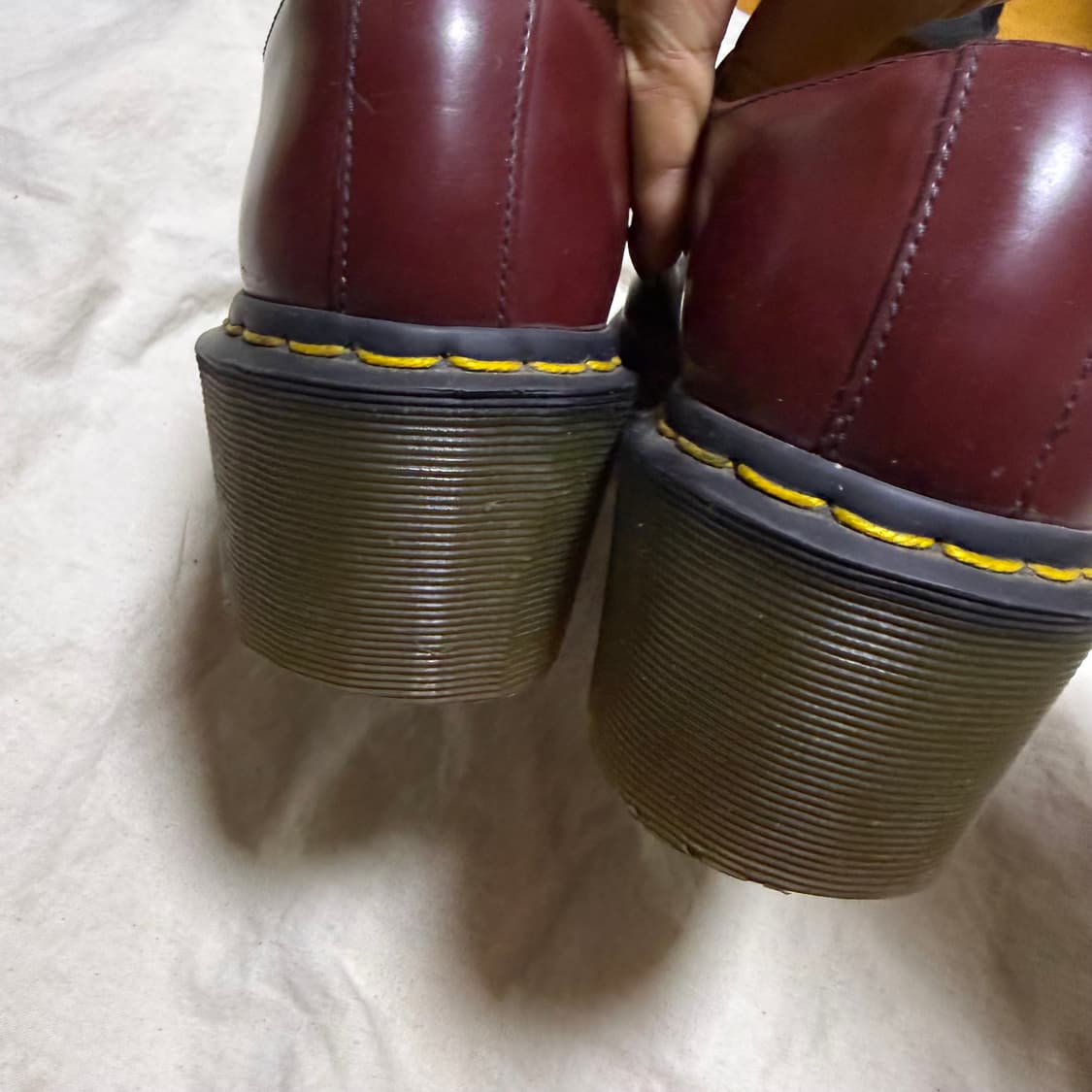 닥터마틴 1461 체리레드 아모리 슈즈  상품이미지4