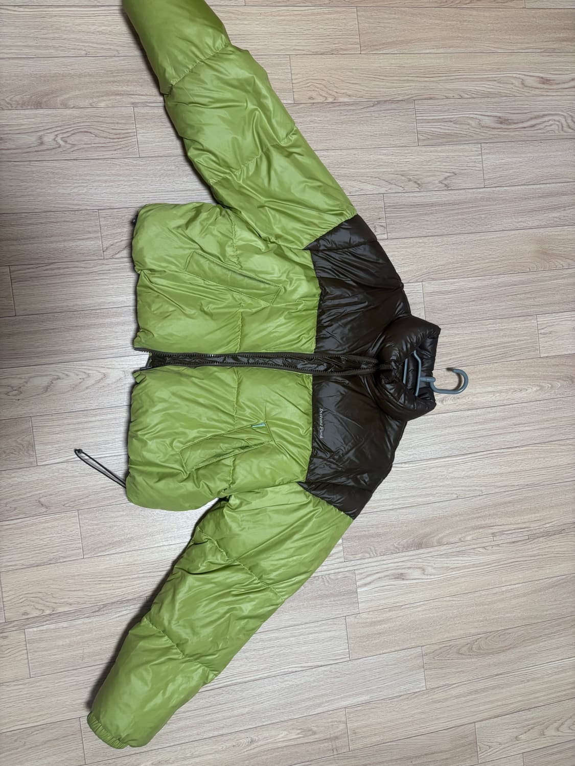 인스턴트펑크 리버시블 구스다운 M 브라운 상품이미지4