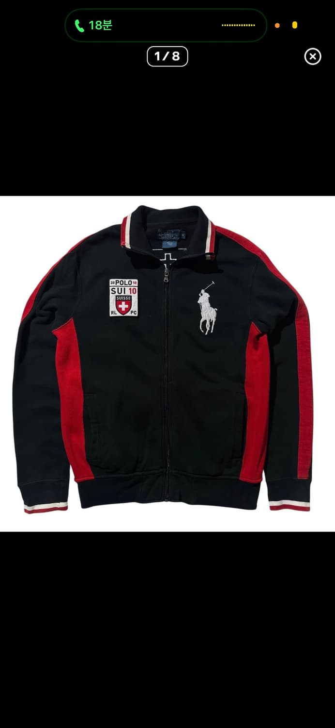 폴로 빅포니 스위스 레이싱 집업(구매글) 상품이미지1