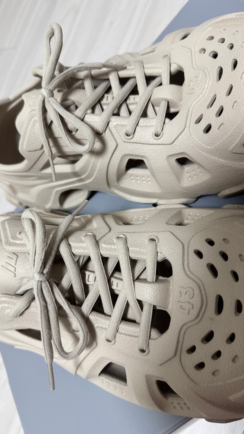 [43] 발렌시아가 HD 레이스업 스니커즈 누드컬러 (타우페) 상품이미지4