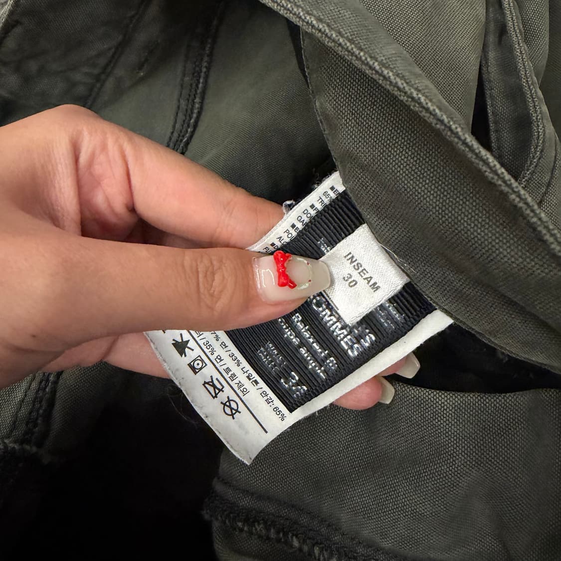 [ 정품/30 ] Arc'teryx 아크테릭스 크로닌 코튼 팬츠 상품이미지5
