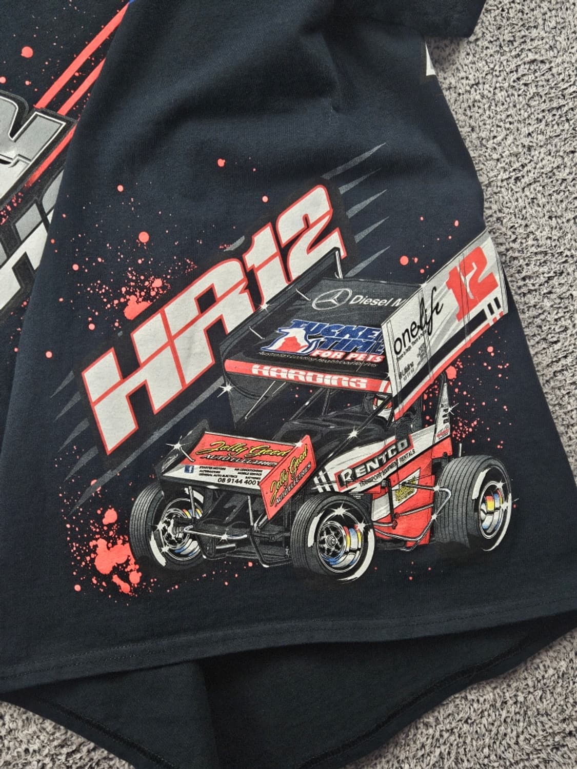 다니엘 하딩 레이싱 라이프라인 반팔 티셔츠 ( M추정 ) / 11440 상품이미지7