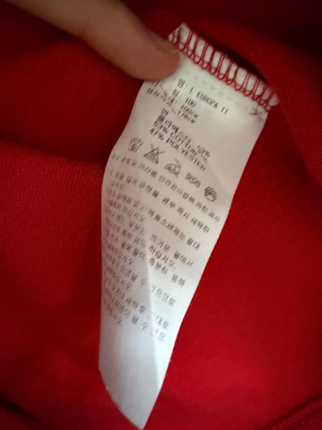 아디다스 유로파 레드 트랙탑 져지 상품이미지3