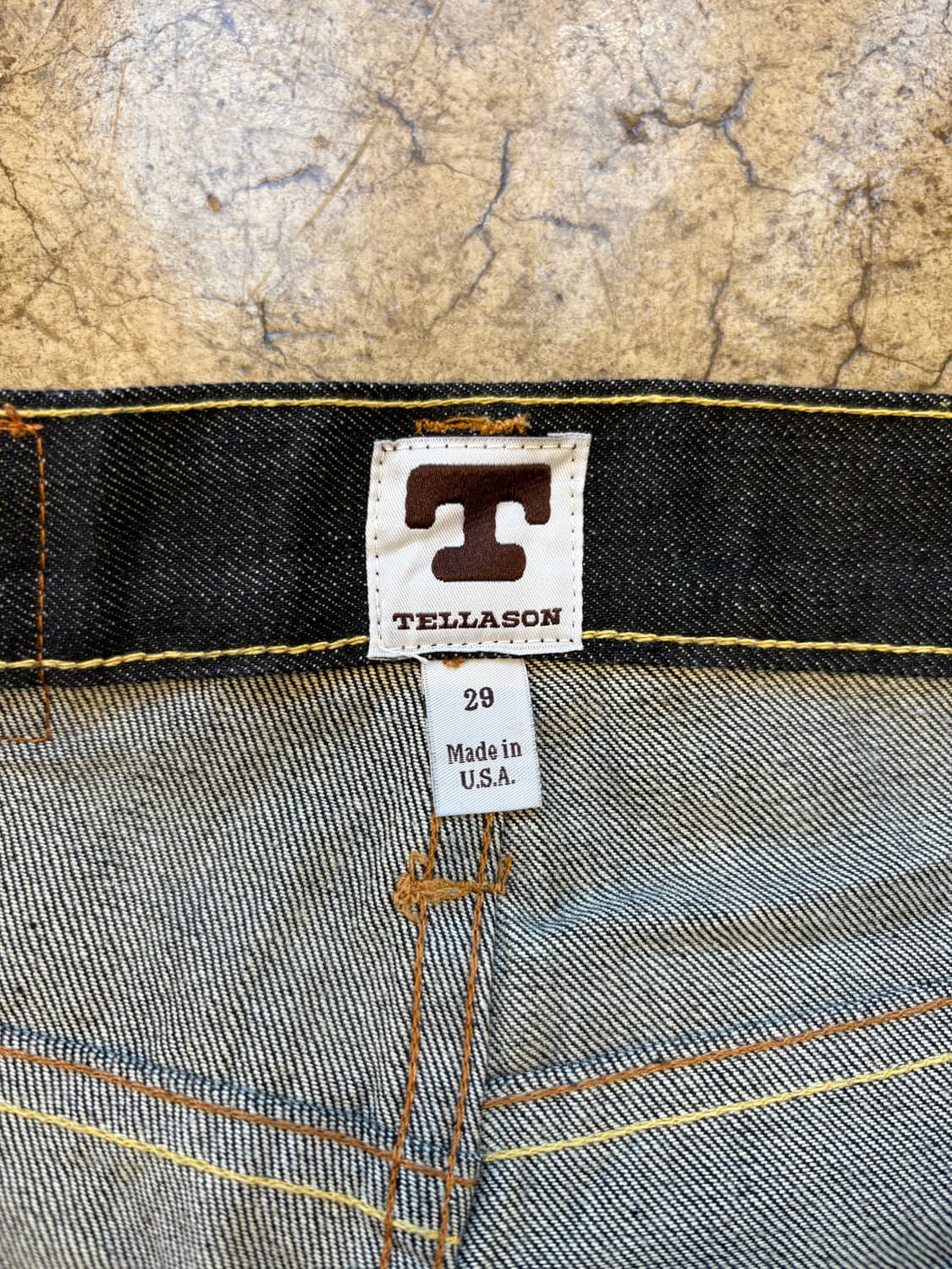 텔라슨 x 프릭스 스토어 생지 데님 진 상품이미지3