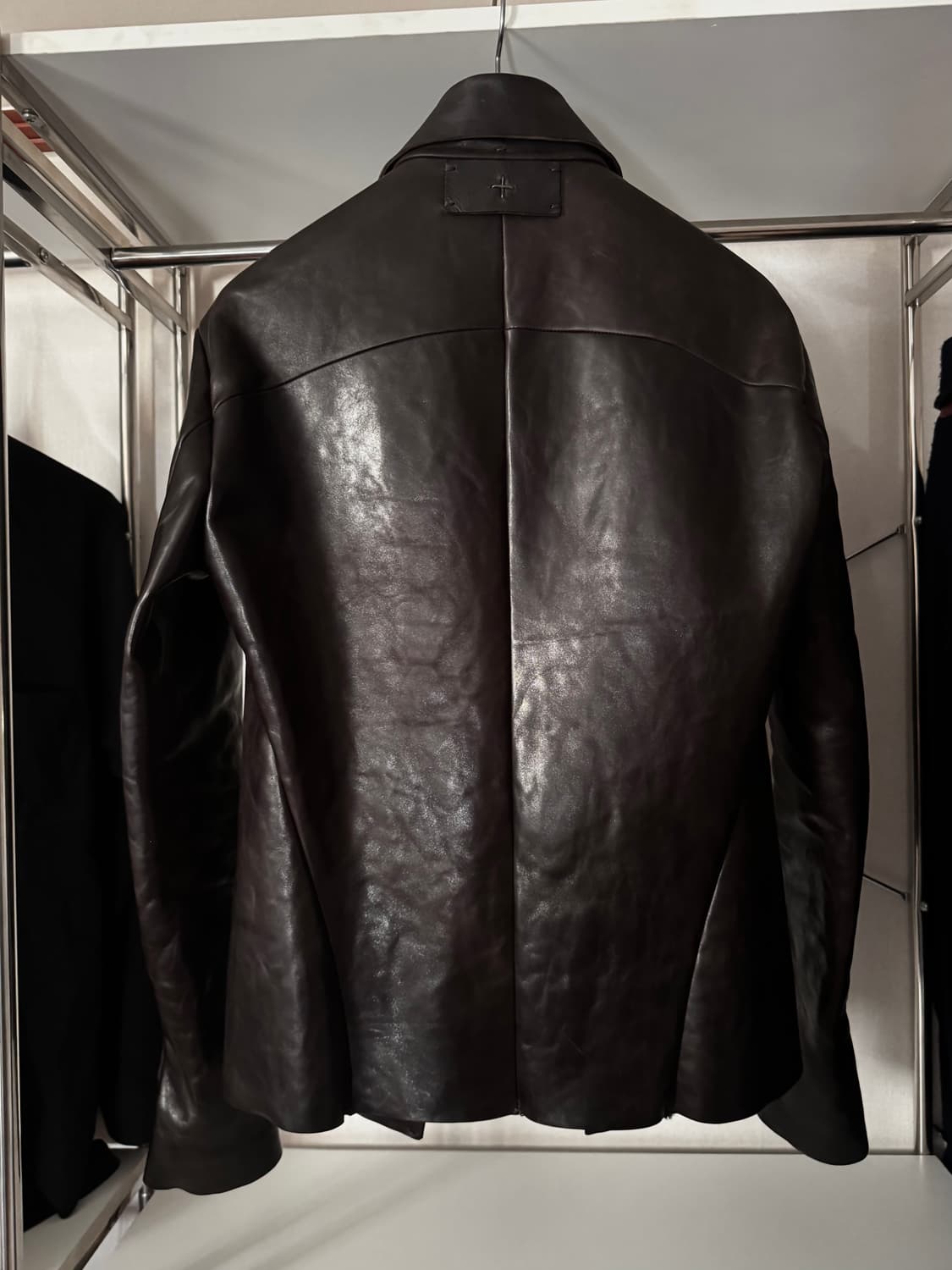 m.a+ Trucker Leather Jacket 상품이미지3