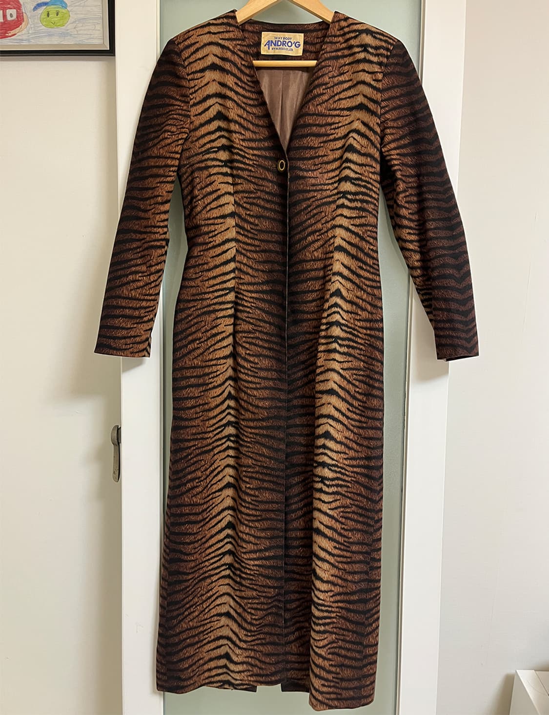 Leopard long coat 상품이미지7