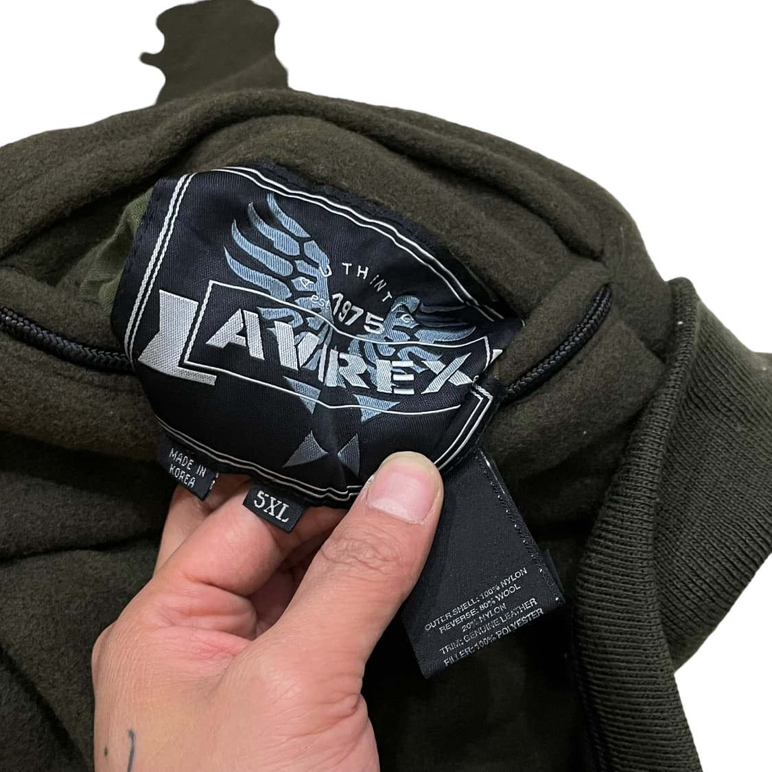 아비렉스X뉴욕양키스 리버시블 양면 울 바시티 자켓 상품이미지9