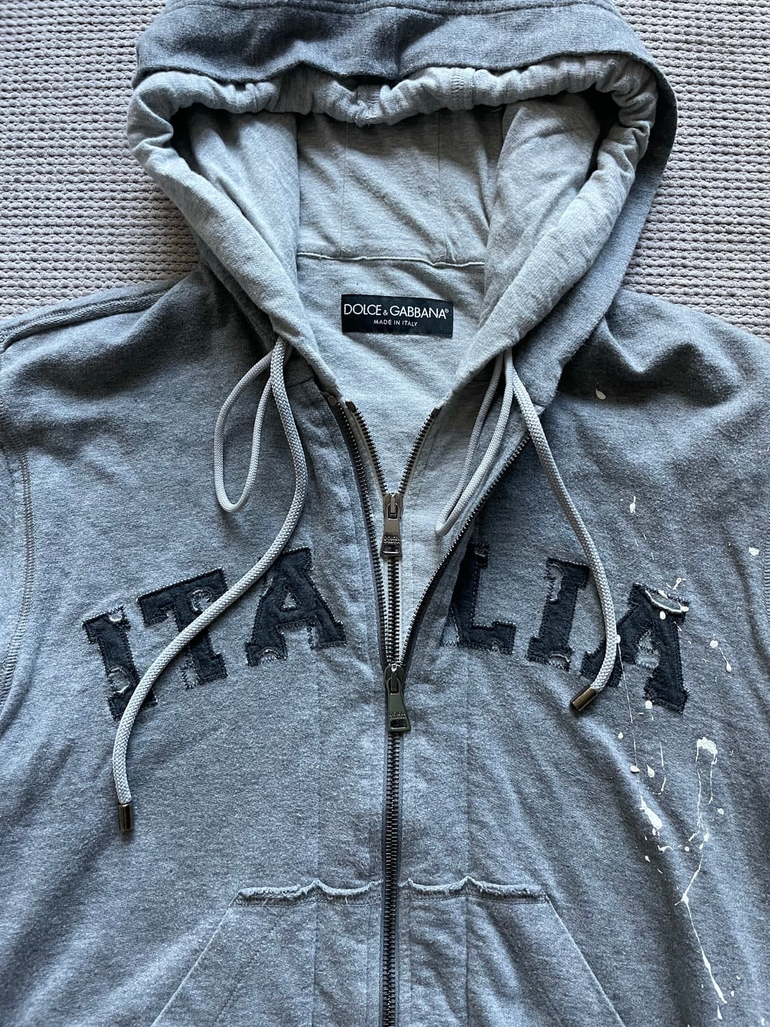 돌체앤가바나 더블 레이어드 후드집업 상품이미지2