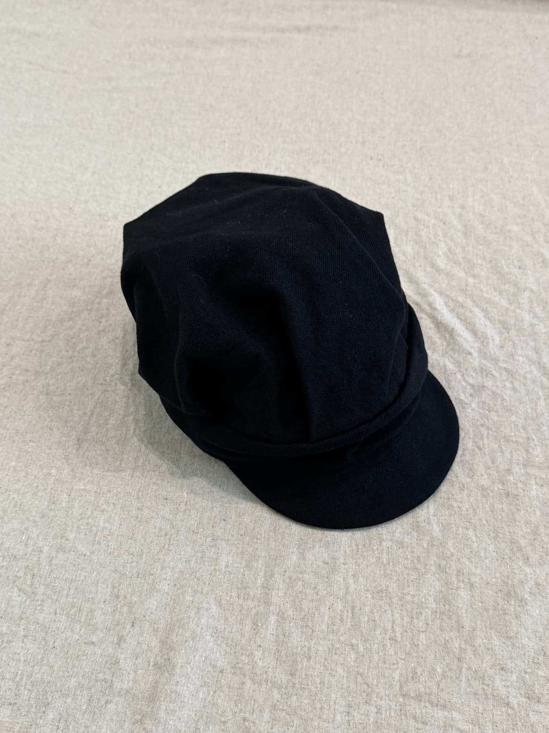 요지야마모토 24aw 개버딘 린넨 캐스킷 캡 상품이미지4