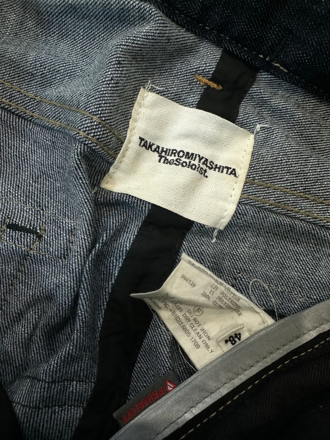 솔로이스트 디테일 데님 팬츠 상품이미지8