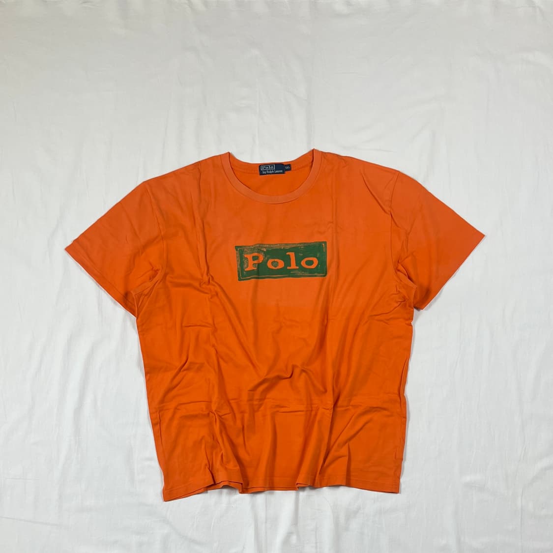 90‘s 폴로랄프로렌 polo ralph lauren 스펠아웃 반팔티 상품이미지1