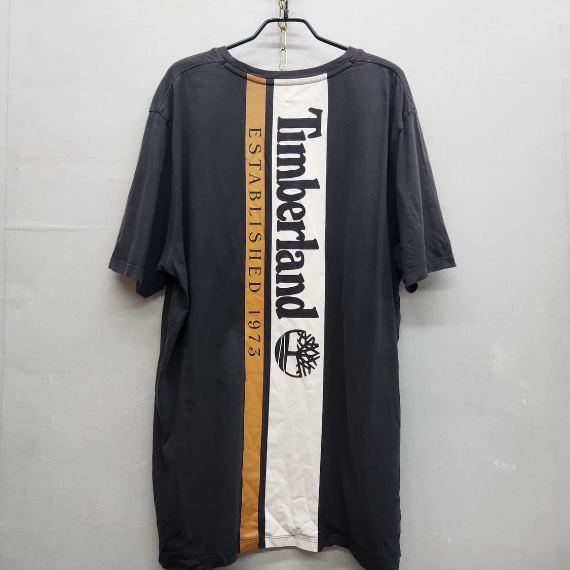팀버랜드 백 빅로고 프린팅 반팔티 XL 상품이미지4