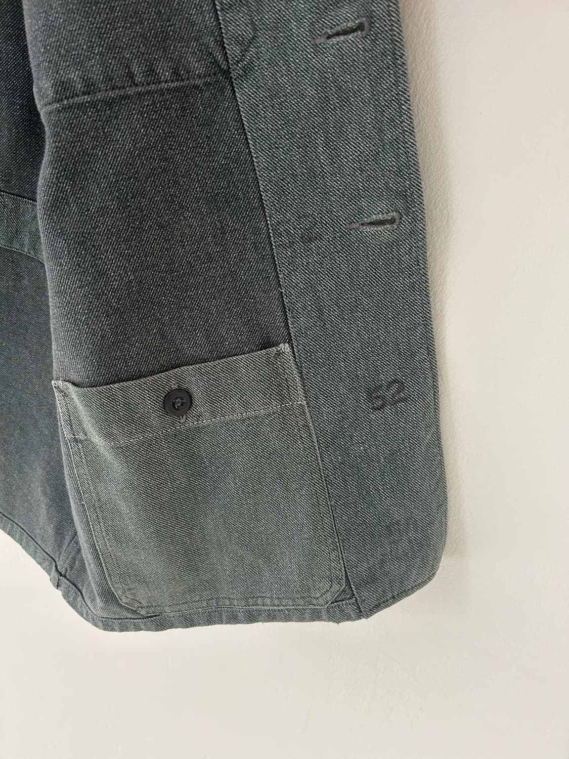 50-60's Swiss army denim Fatigue  Jacket 상품이미지7
