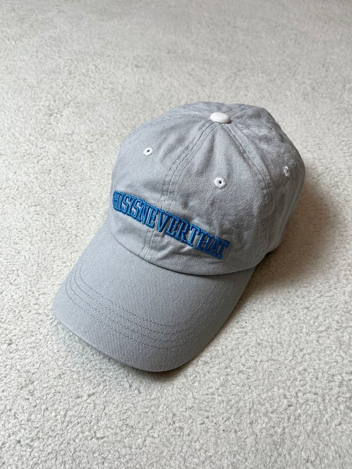디스이즈네버댓 자수 로고 볼캡 A1847 상품이미지1