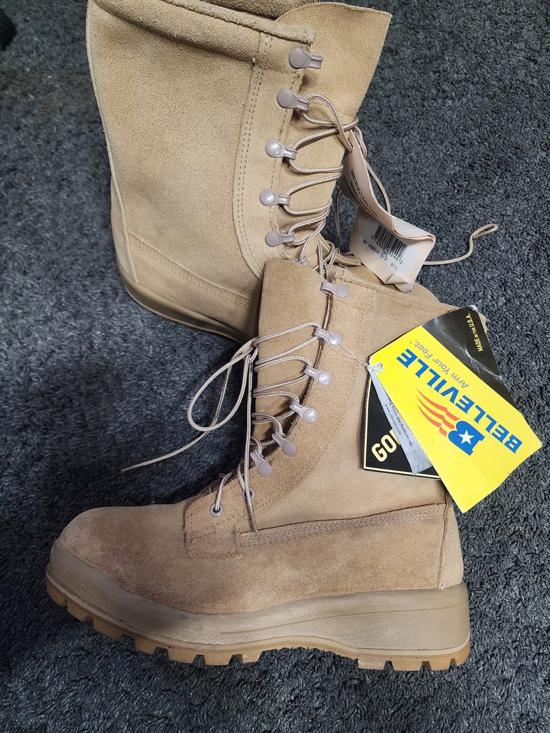 베르빌 벨벳 컴벳 부츠 전술화 사막화 중등산화 상품이미지5