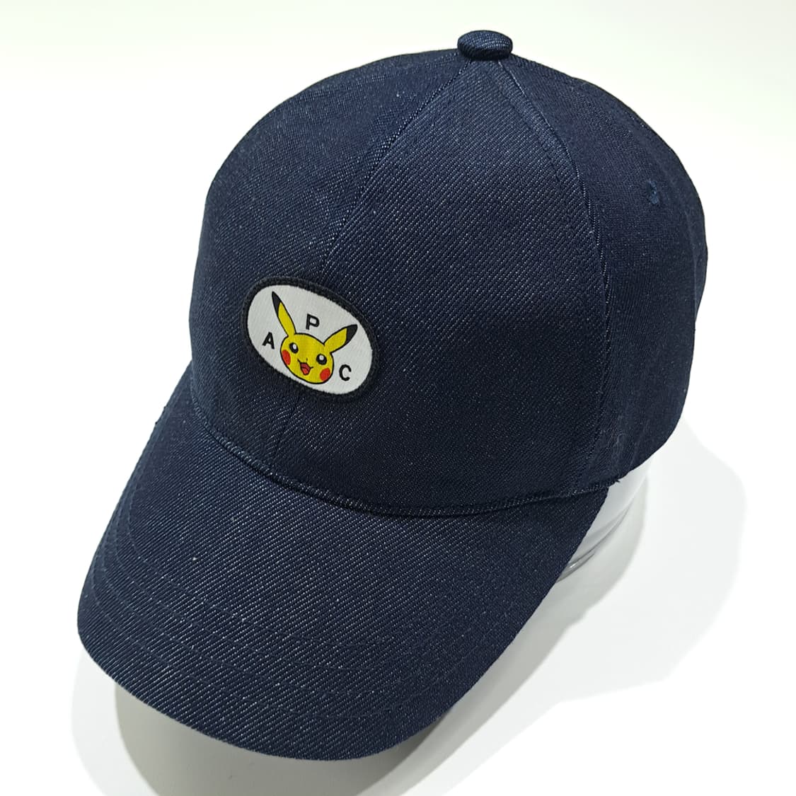 CL859 A.P.C. & 포켓몬 2023 피카츄 패치 인디고 데님 볼 상품이미지2