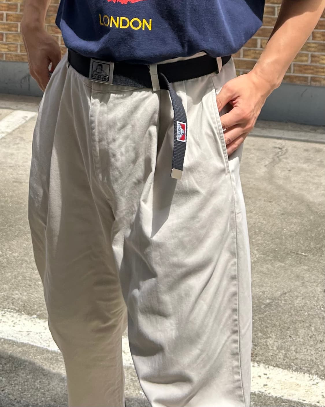90s Made in USA 폴로랄프로렌 투턱 치노 팬츠 상품이미지3