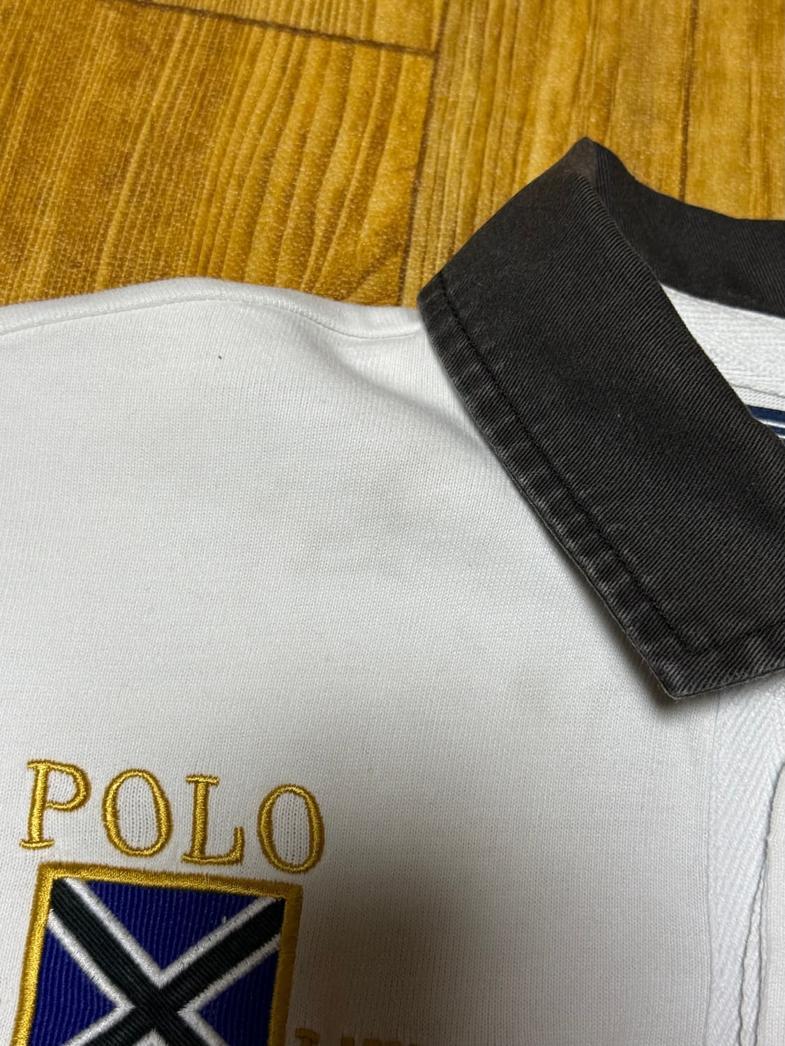 폴로 랄프로렌 빅포니 블랙와치 카라티 상품이미지4