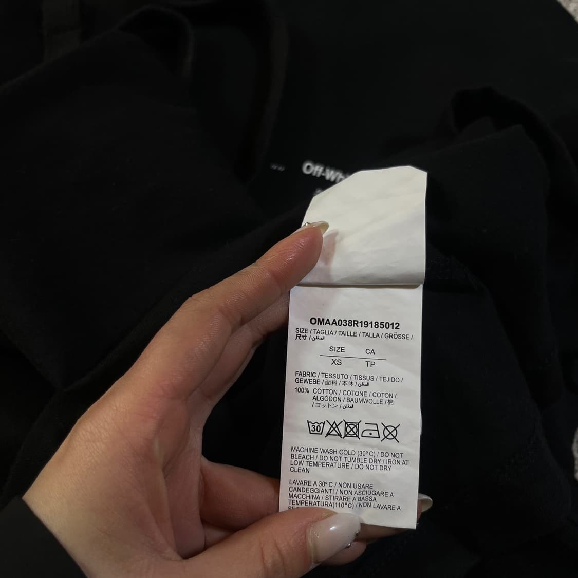 오프화이트 19ss 유화 애로우 반팔 상품이미지6