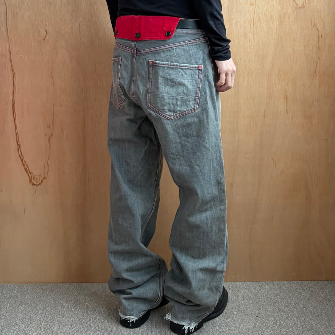 이세이미야케 데님 팬츠 상품이미지1