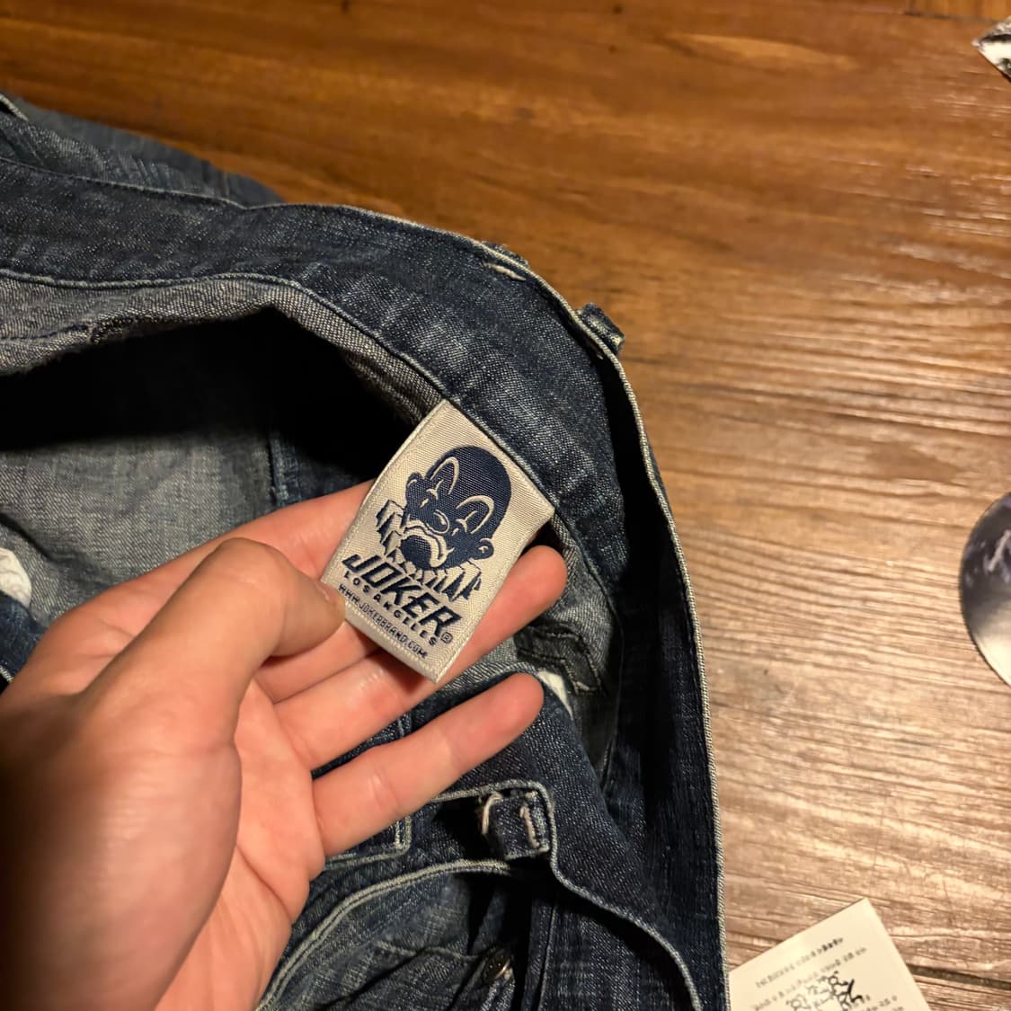 00s Joker wide washed denim pants 상품이미지6