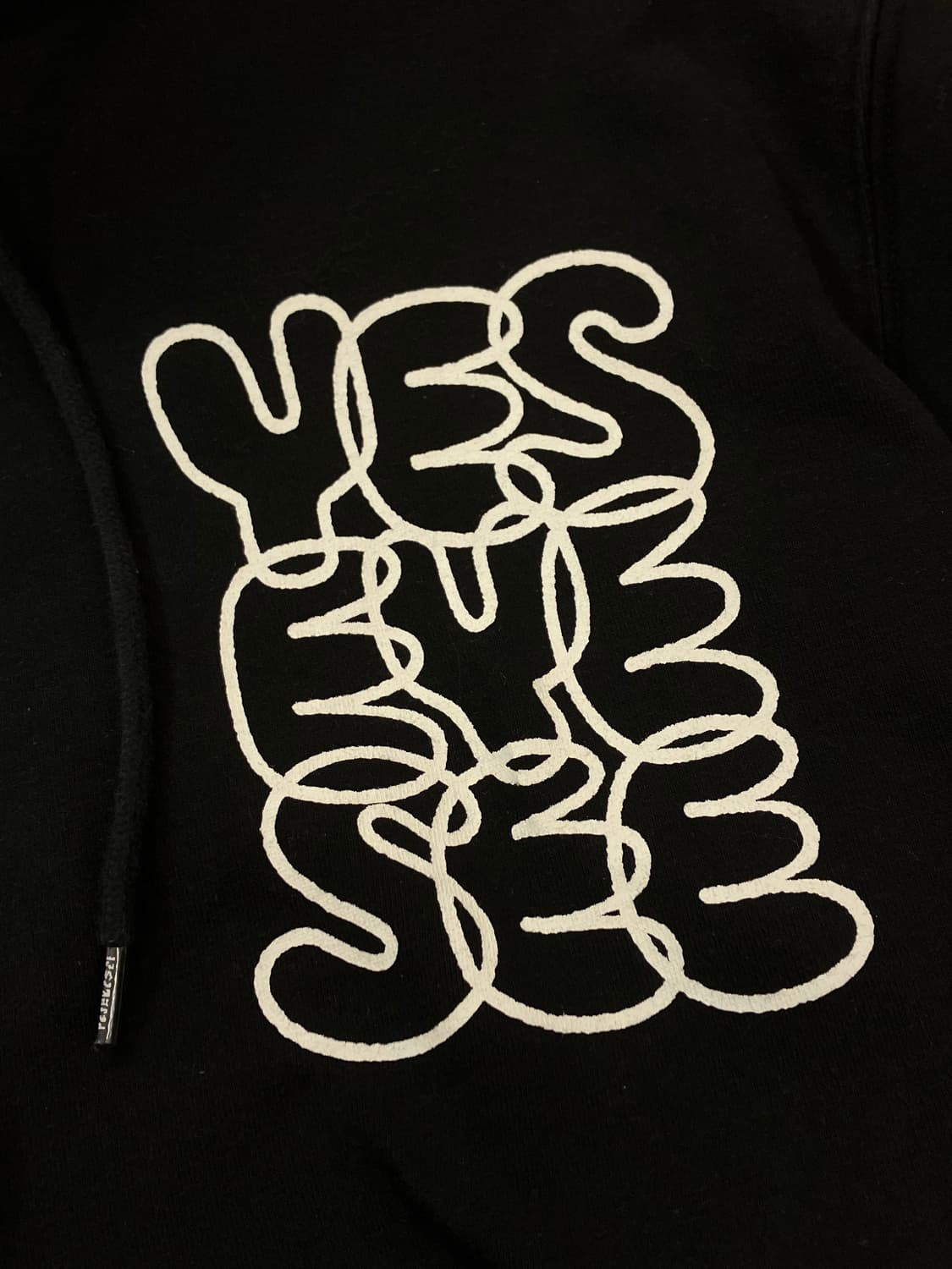 예스아이씨 후드티 블랙 M #csz2825 상품이미지3