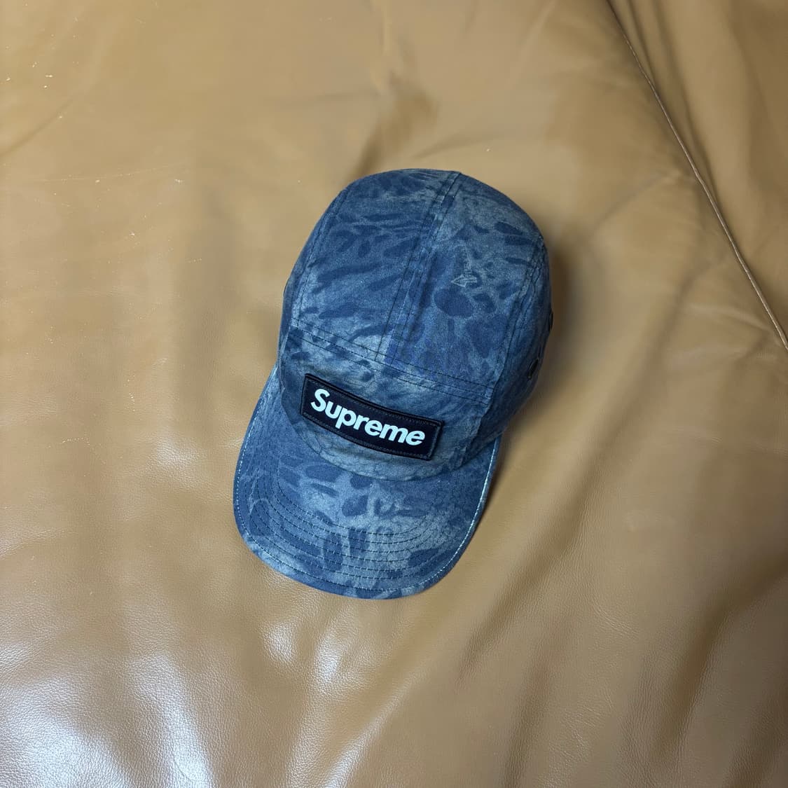 슈프림 캠프캡 모자 박스로고 22ss 밀리터리 레오파드 카모 상품이미지6