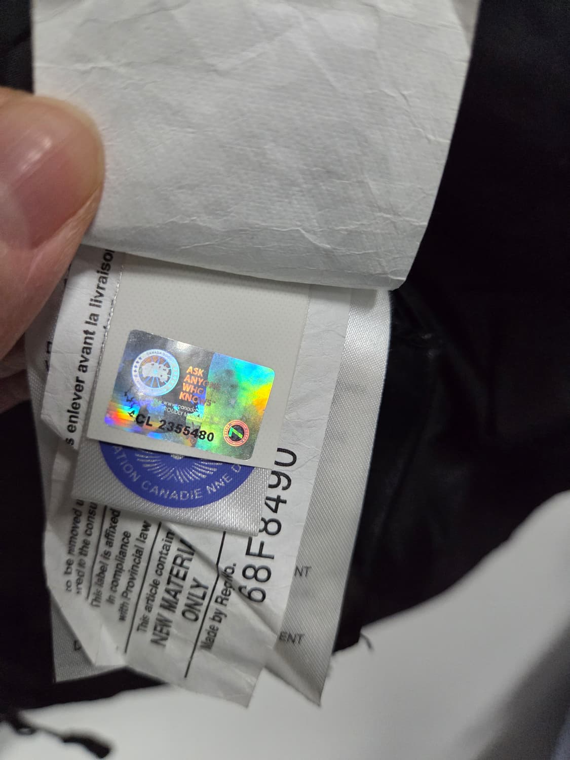 캐나다구스 경량 후드 집업 L/G 남자 상품이미지7