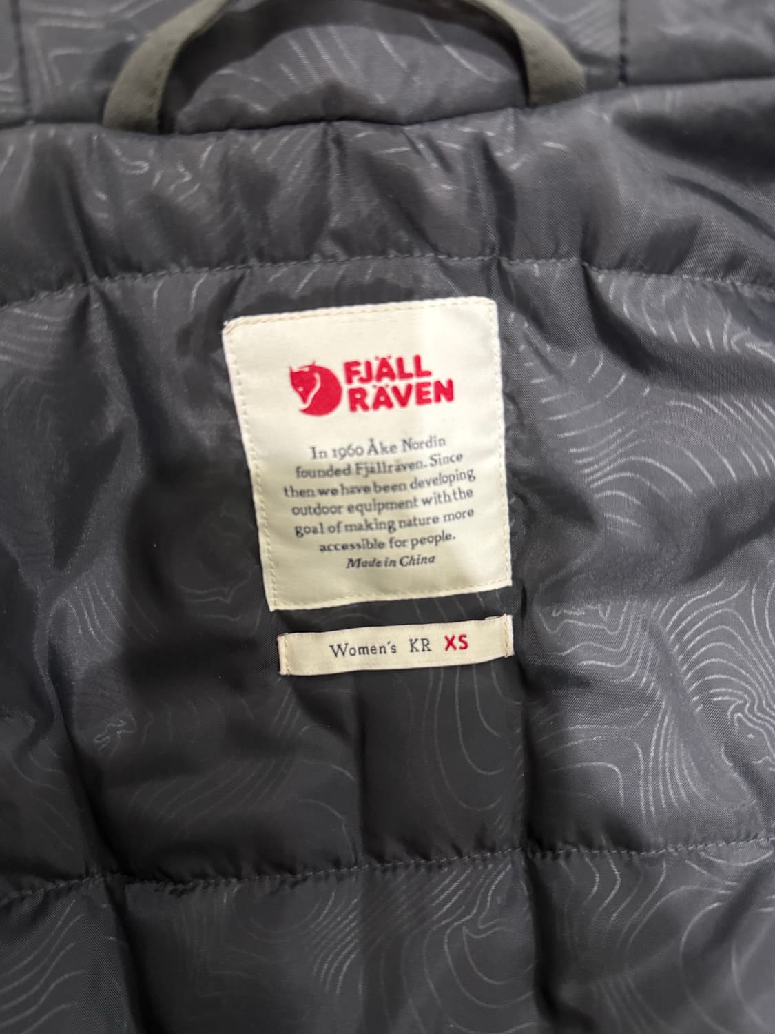 (우먼스 XS) 피엘라벤 파카 롱패딩 상품이미지4