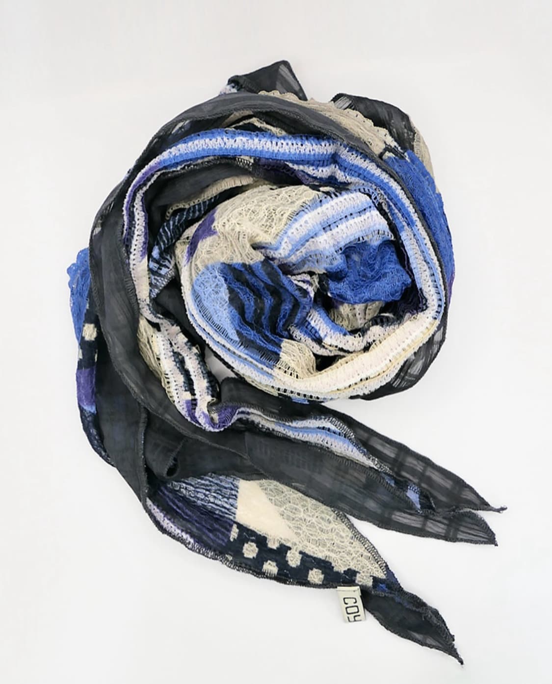 코이세이오 스카프 블루 상품이미지1