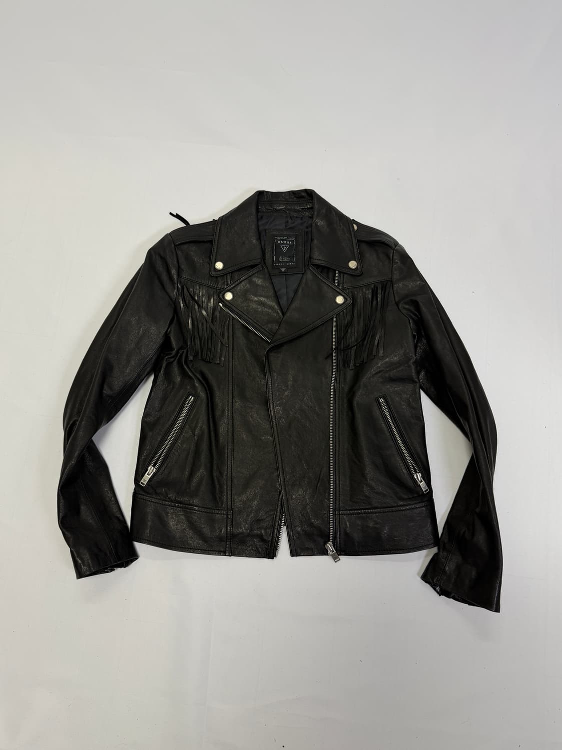 게스 프린지 레더 자켓 상품이미지3