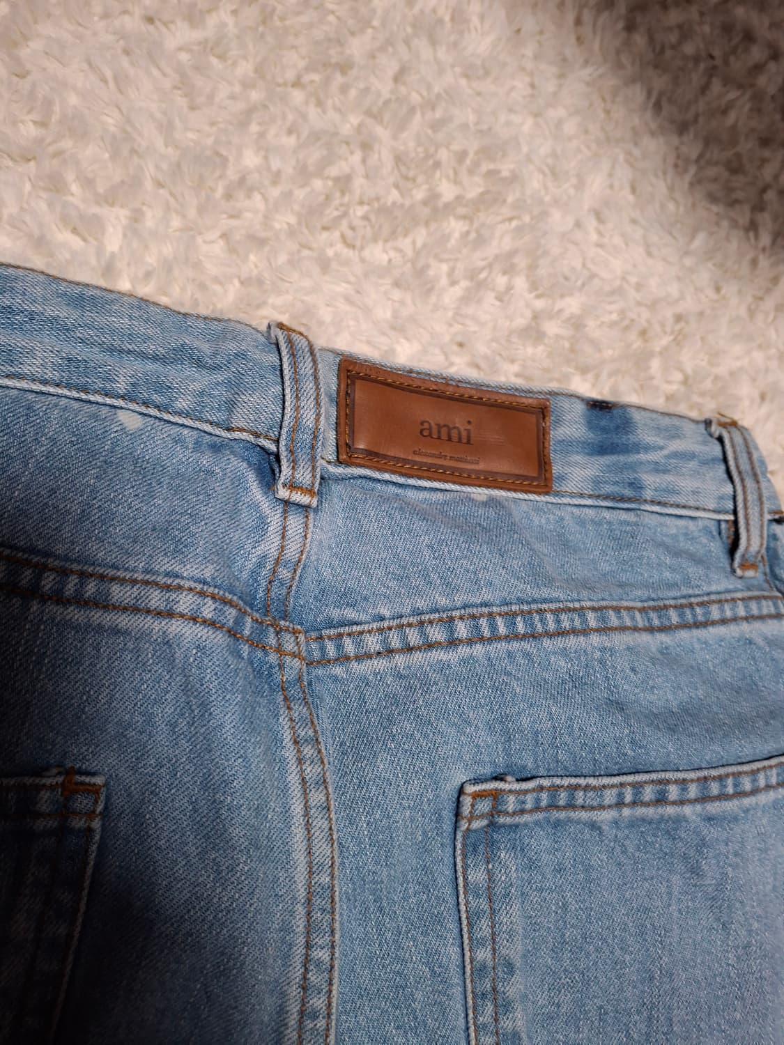 (마지막특가) ami 데님팬츠 상품이미지5