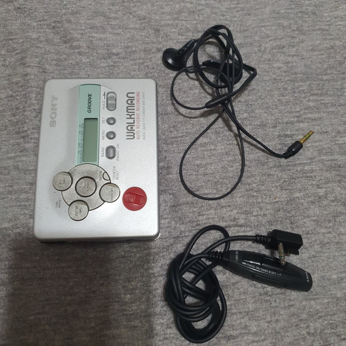 소니 워크맨 WM-GX670 카세트 부품용 상품이미지1