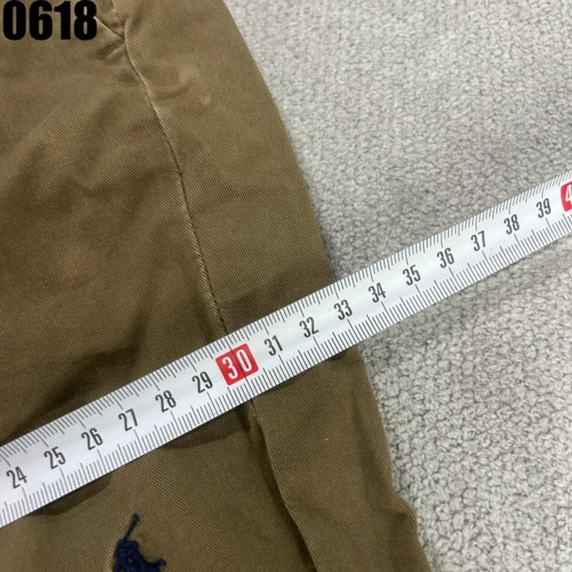 폴로 카키색 바지  상품이미지7