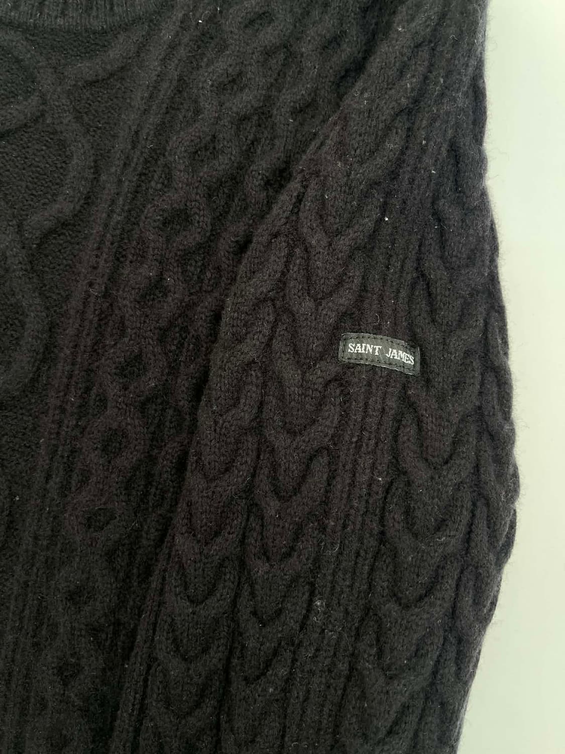 [S] 세인트 제임스 케이블 울 니트 상품이미지8