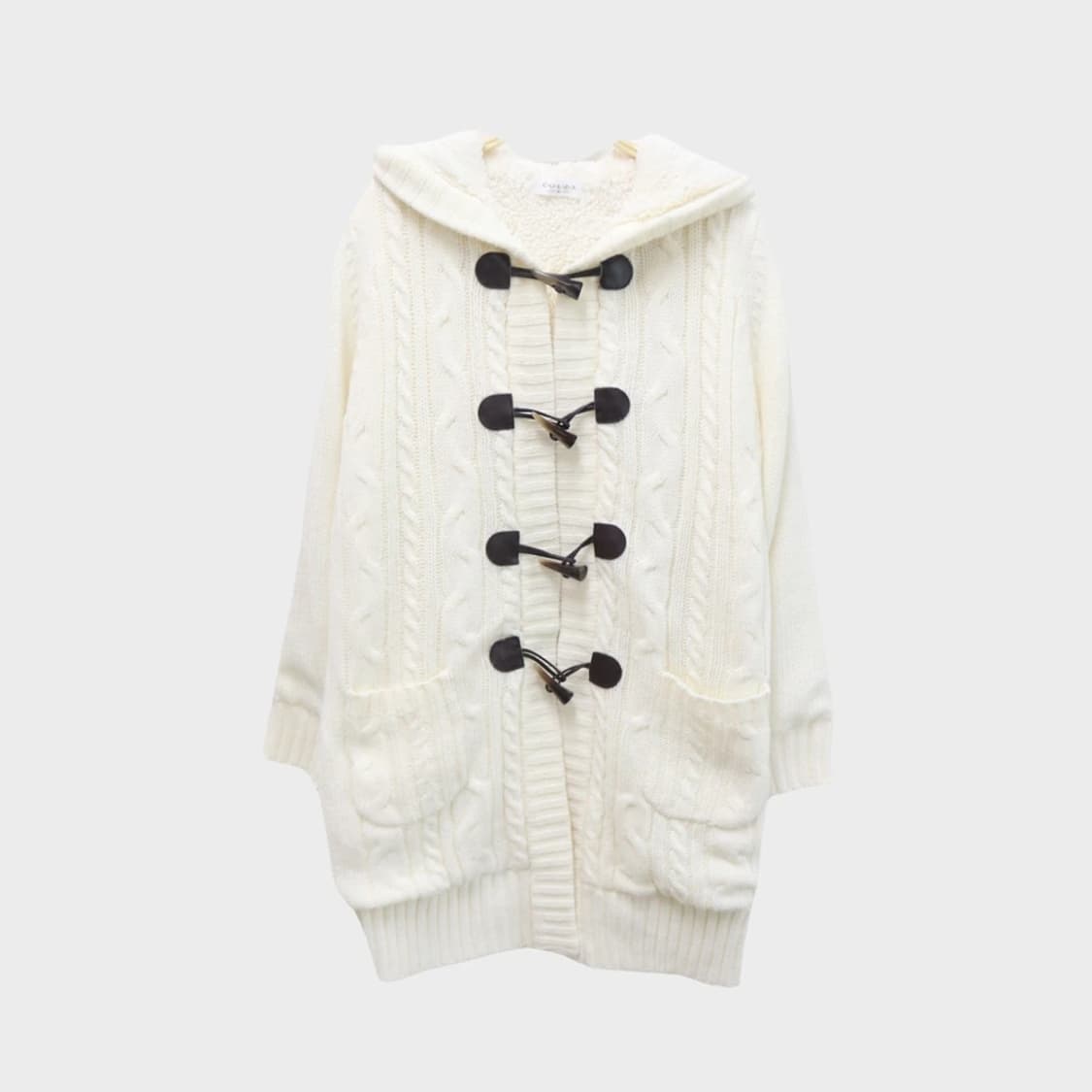 C.O.L.Z.A 뽀글이 니트 떡볶이 가디건 63300 상품이미지1