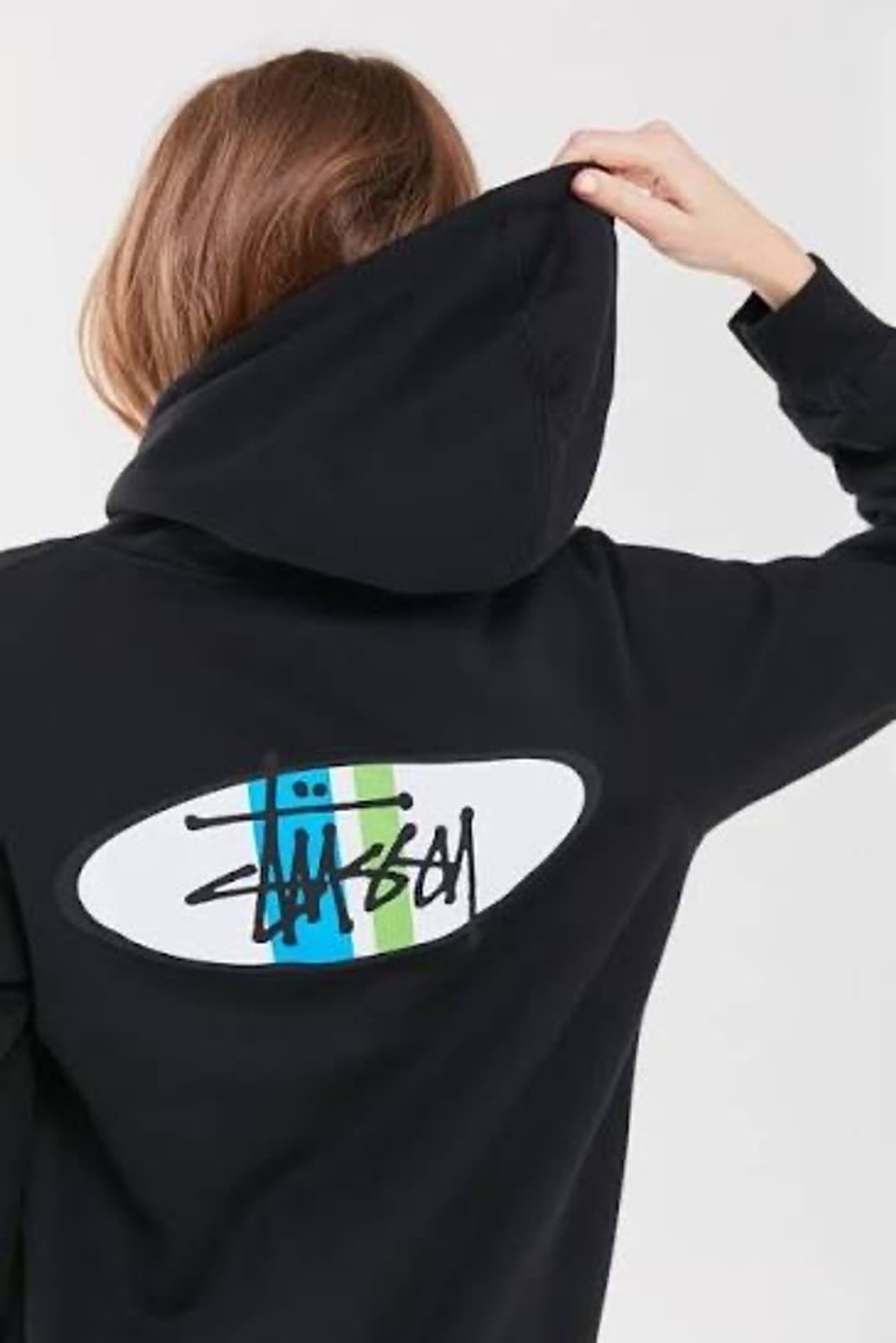 스투시 오발 로고 후드 상품이미지10