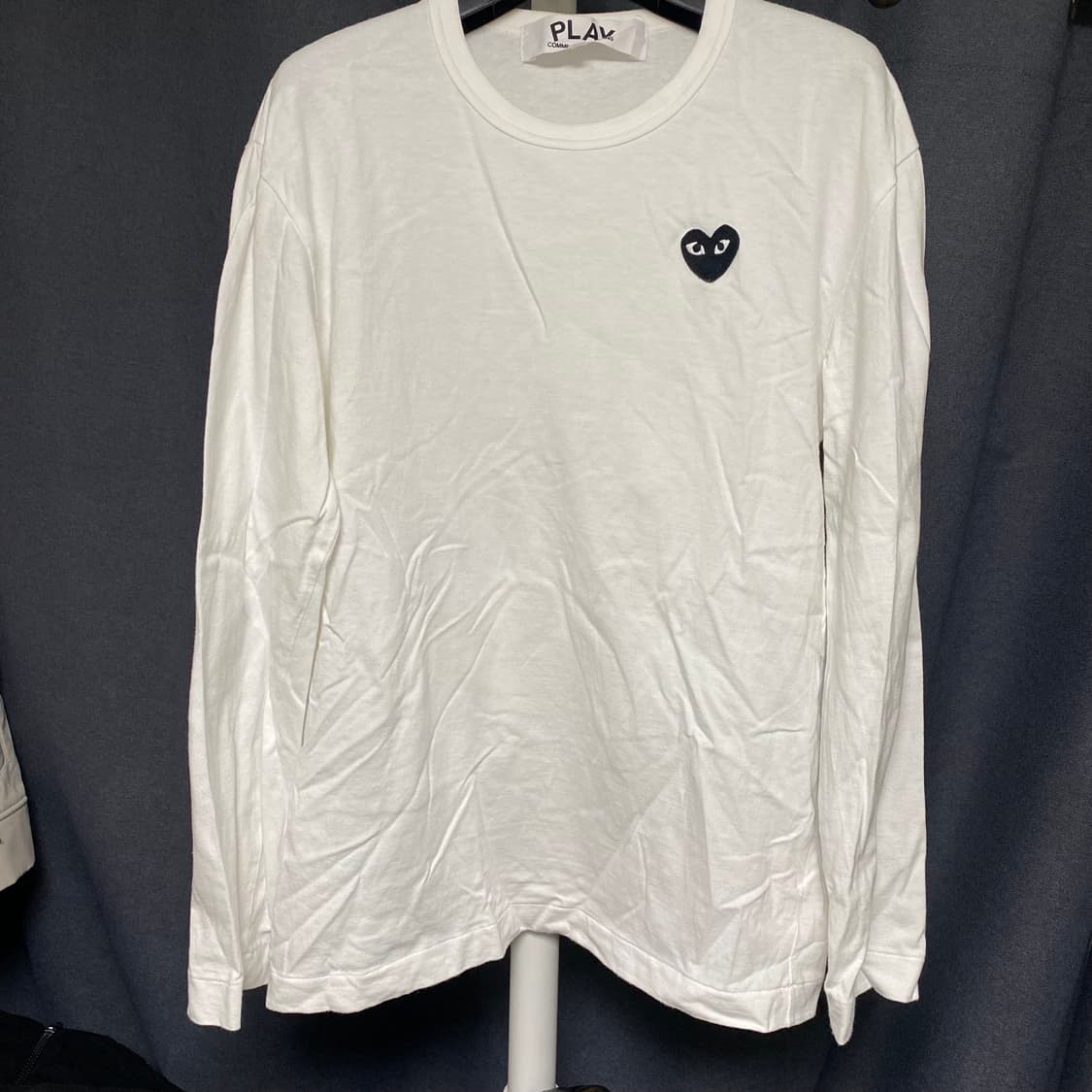 꼼데가르송 블랙와펜 롱슬리브 여성용 L 상품이미지1