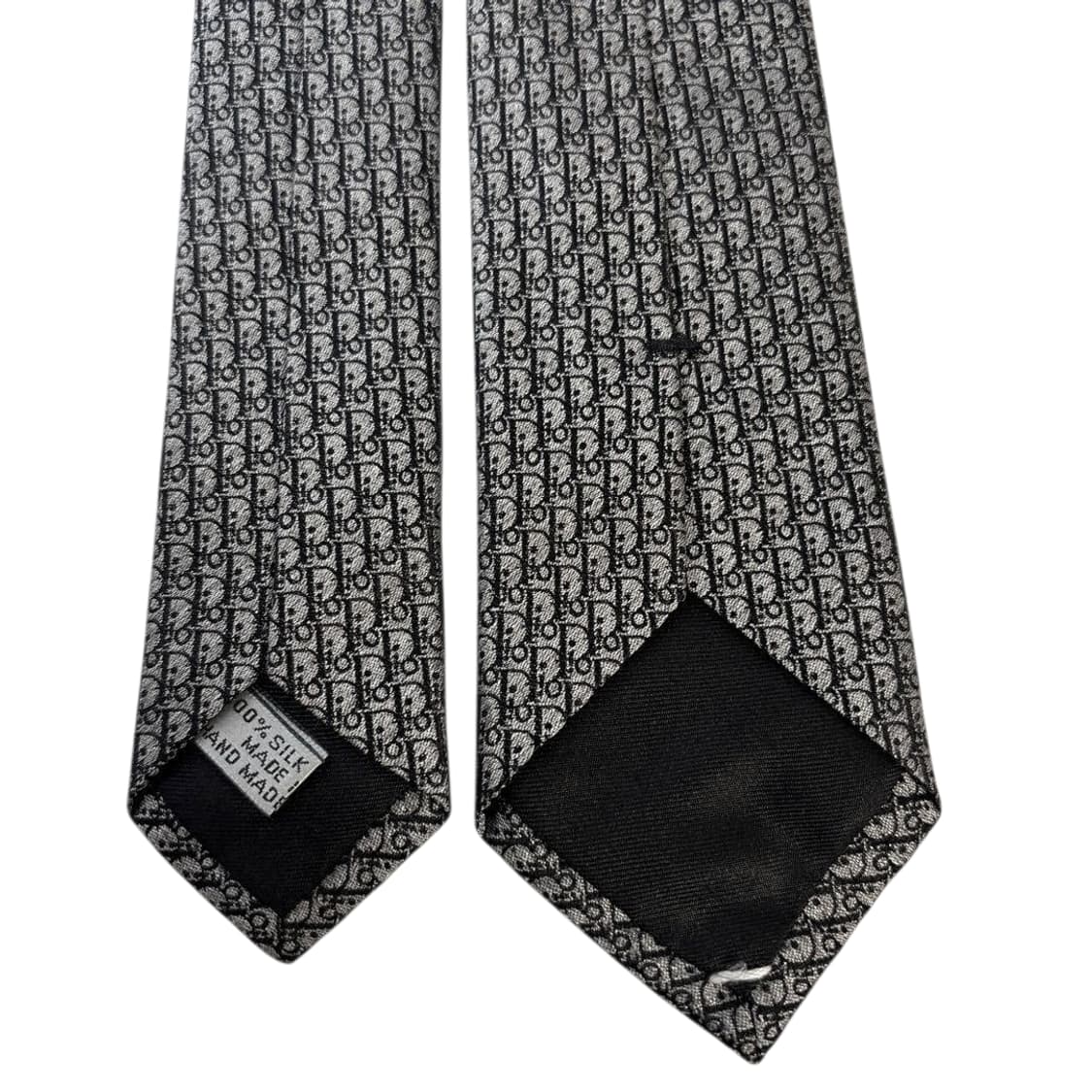 디올옴므 오블리크 실크 넥타이 그레이 상품이미지6