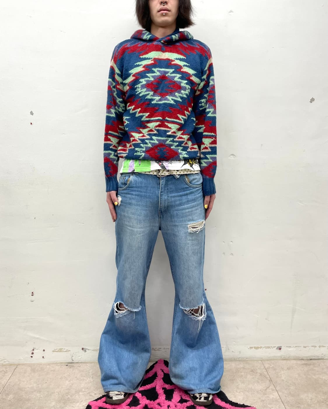 Nabaho Knit Hoodie  상품이미지3