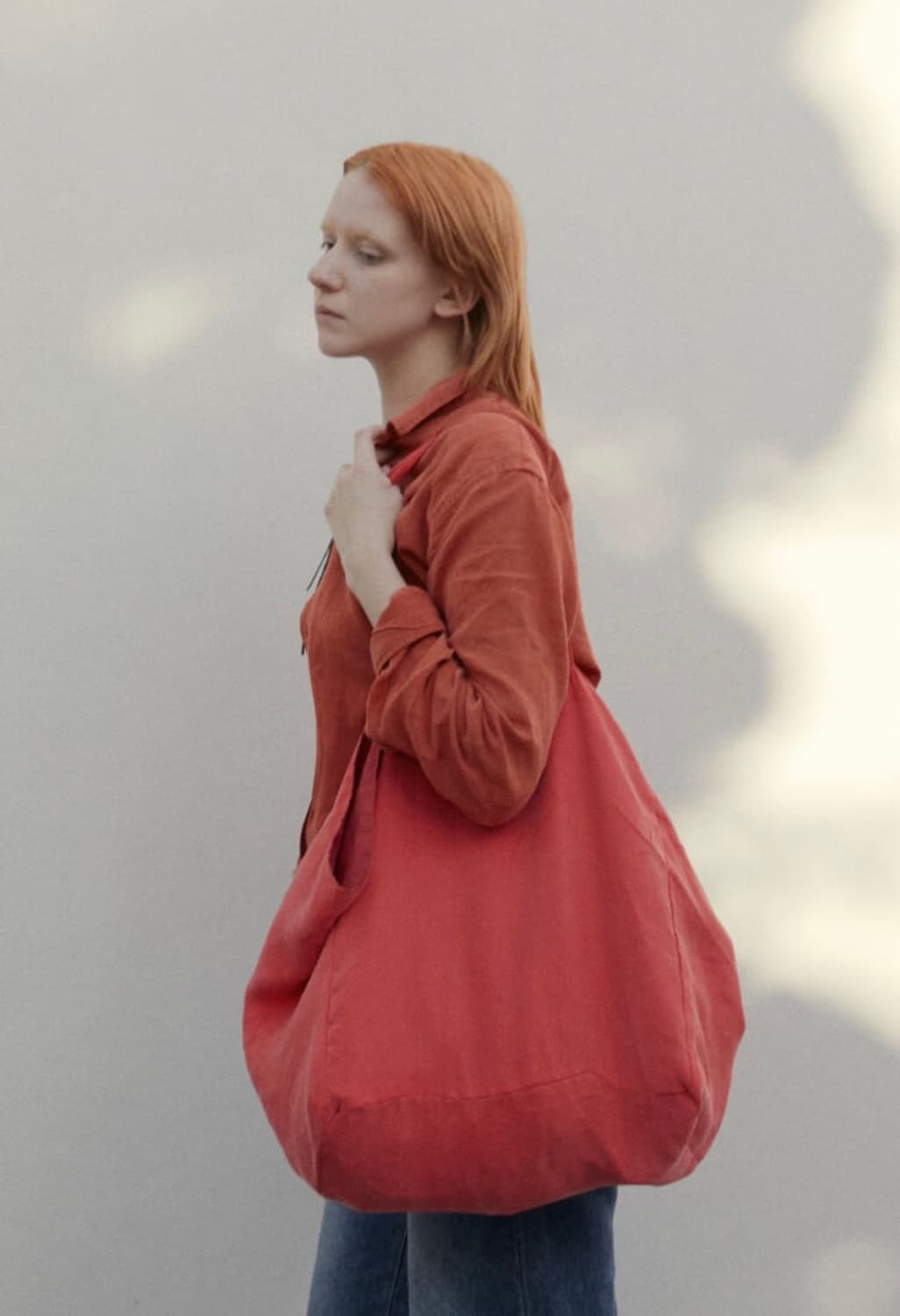 머듈 라운지백 레드 상품이미지1