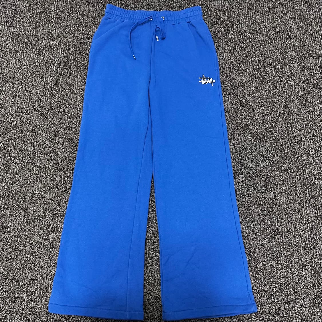Stussy 스투시 공용 와이드 트레이닝복 운동복 팬츠 바지 블루 상품이미지1