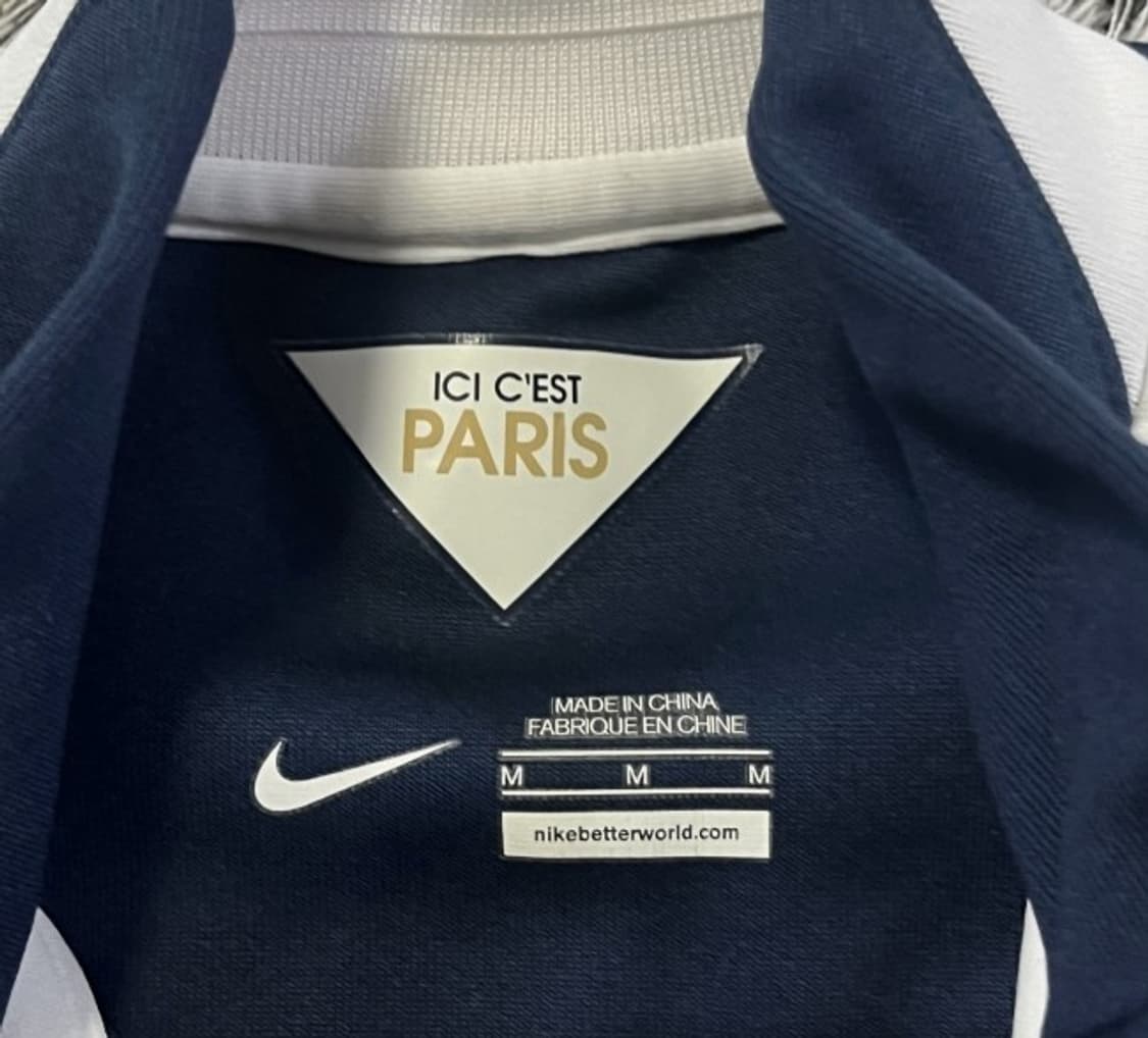 나이키 PSG 파리생제르망 유니폼 트랙탑 져지집업 95/M 상품이미지4