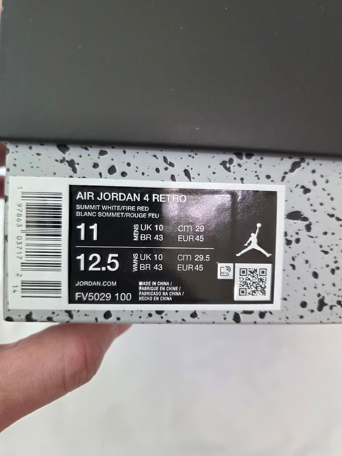 조던 4 레트로 OG 화이트 시멘트 2025 상품이미지7