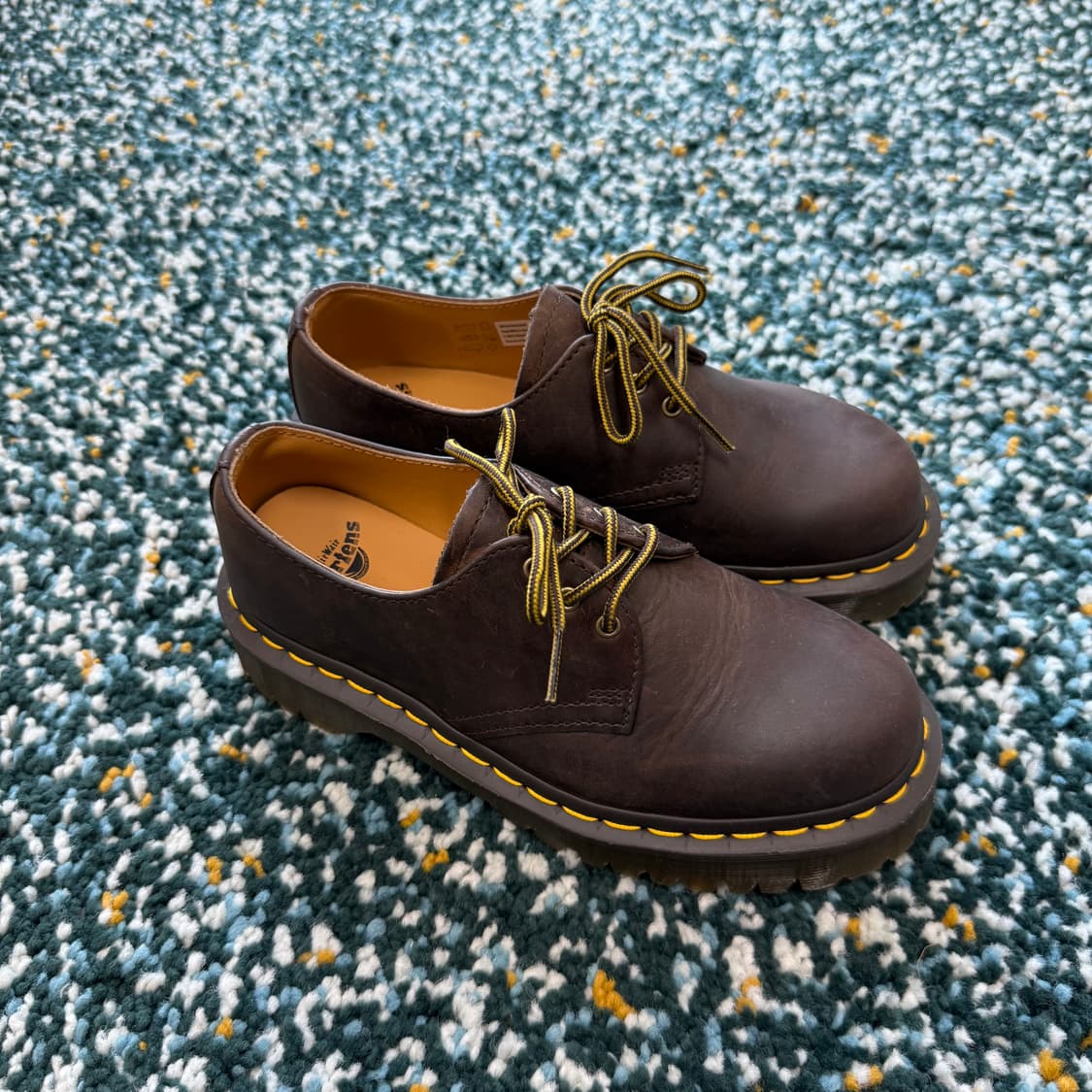 닥터마틴 벡스 1461 크레이지 홀스 다크 브라운 상품이미지3