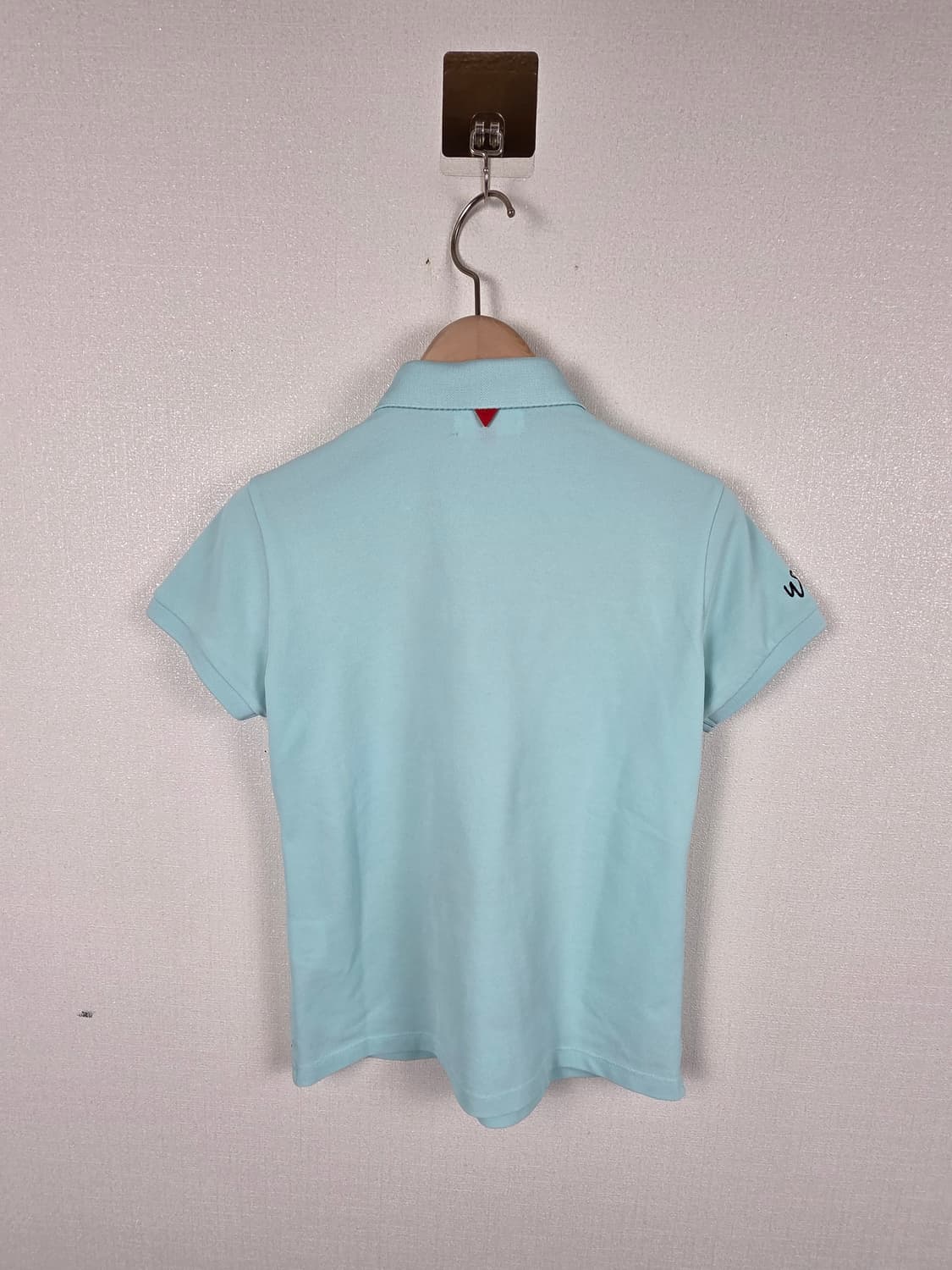WACC 왁 여성 신품급 골프 피케티셔츠 민트 1호 (S) 상품이미지3
