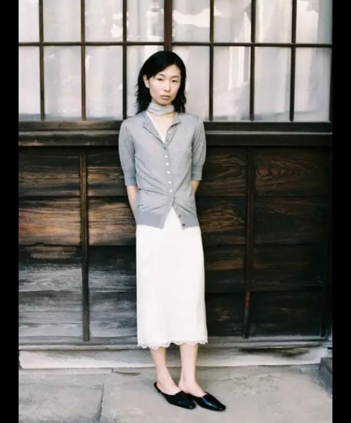Lfm sheer half cardigan 쉬어 하프 가디건 상품이미지1