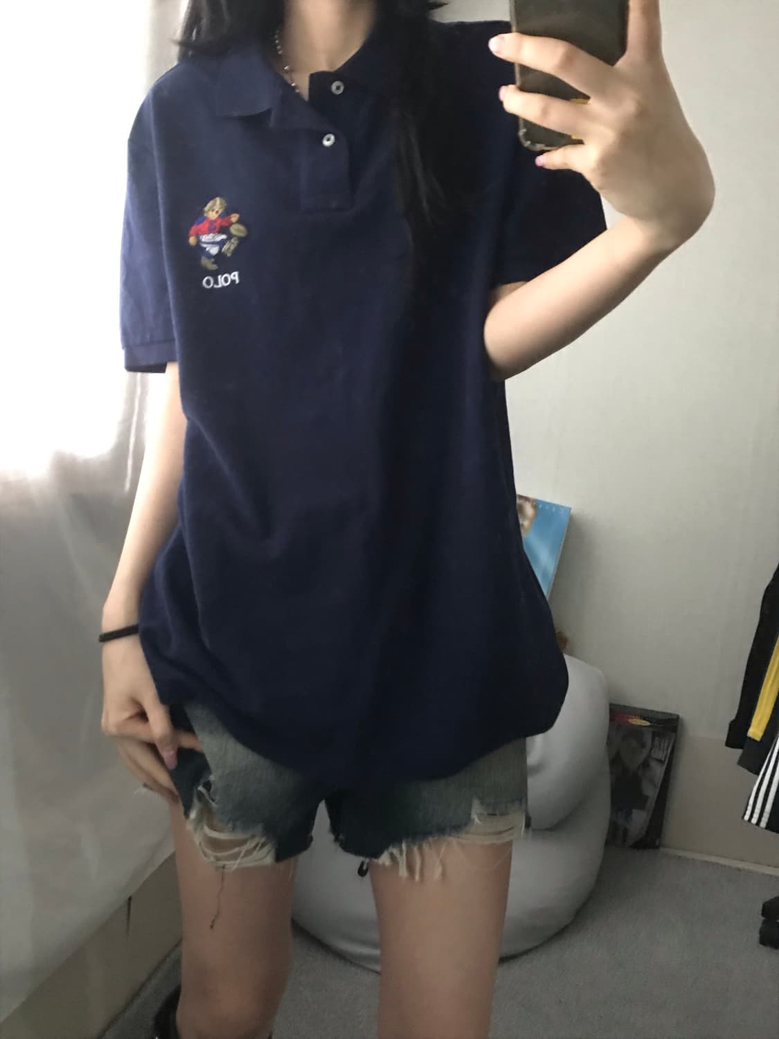 폴로 네이비 베어 반팔티셔츠 상품이미지7