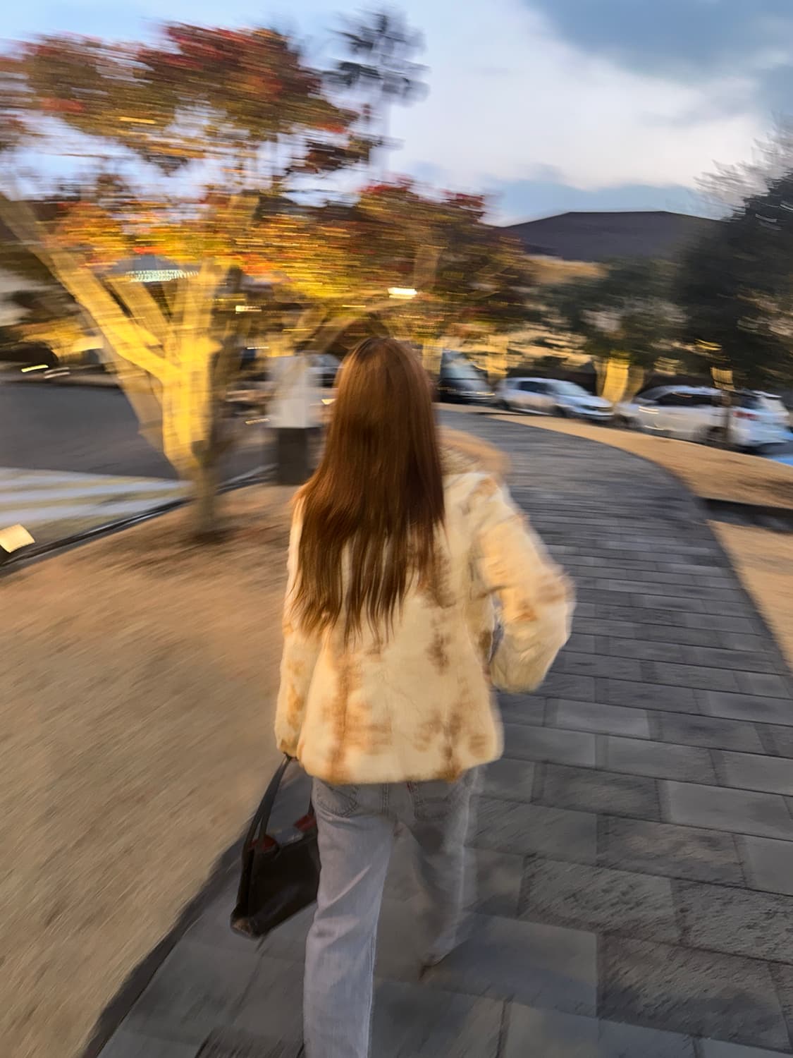 Rabbit fur jacket 상품이미지3